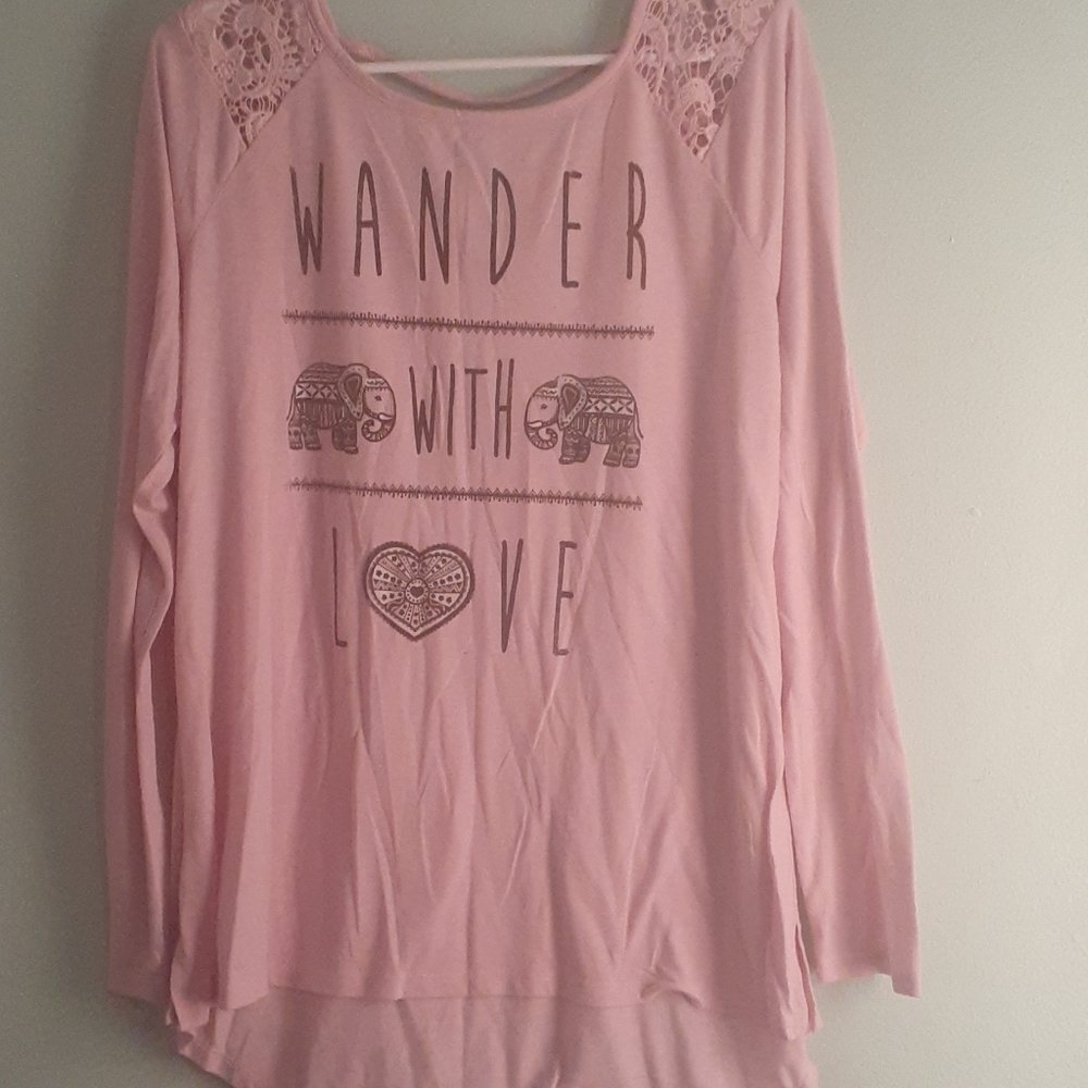 Lavender color shirt